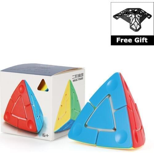 Shengshou Pyraminx 2x2 Cube Educational Puzzle Magic Tower 3x3 Cubo Magico Professional Toys for Children Kids Gifts