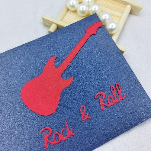 Die Cutting And Cutting Dies For Cards Cutting Template And Embossing Templates For Craft Templates For Guitar Punch Figure