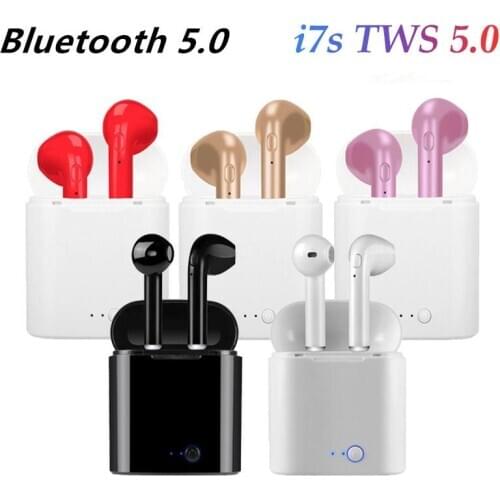 Wholesale TWS i7 Bluetooth earphones music Headphones