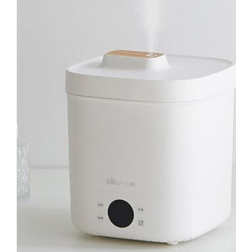 Air Humidifier Household Low-noise Large Mist Sprayer Air Filter Purifier Diffuser Essential Oils White Diffuser Bear/JSQ-C40F1
