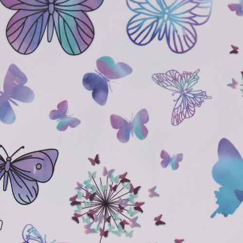 1PCS Unisex Temporary Tattoo Stickers Body Art 3D Waterproof Butterfly Halloween 10.5*15 cm