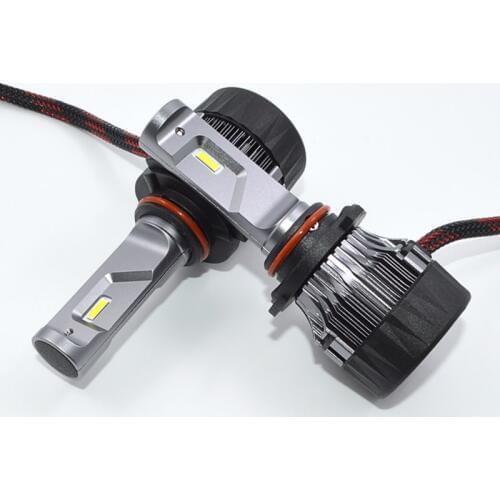 1pair Super Bright Car Lighting Car Headlights 9006 HB4 60W LED Bulb Auto Front Bulb Automobiles Headlamp White 6500K