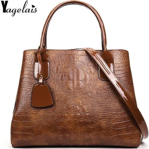 2019 H Fashion Top-Handle Women Soft PU Business Tote Luxury Casual Ladies Single Shoulder Bags Crossbody Bags Womens Handbags