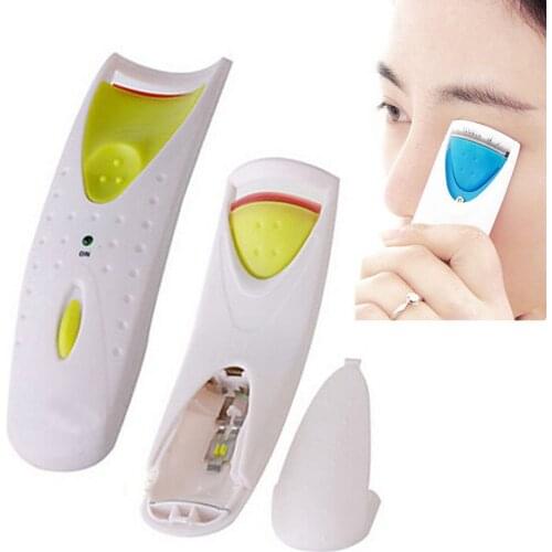 Automatic Eyelash Curler Electric Heated Eyelash Curler Long Lasting Eye Lash Perm Heated Eyelashes Clip Eye Makeup Tool