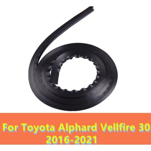 Car Rubber Seal Sound Insulation Edge Trim Noise Insulation Car Door Sealing Strip For Toyota Alphard Vellfire 30 2016-2021