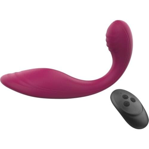 Wireless vibrator with remote control sex couple sex toy g-spot stimulation vibrator vagina anus insertion dildo couple orgasm