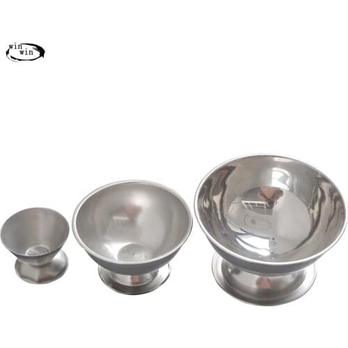 WINWIN Stainless Steel Alum Cup Borate Bowl Jewelry processing equipment Dish Preservative Gold Silver Platinum Cleaing Tool