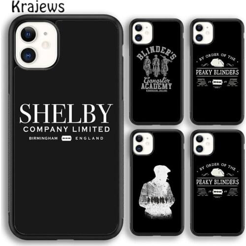 Krajews Movie Peaky Blinders Phone Case Cover For iPhone 5s 6s 7 8 plus X XS XR 11 12 pro max Samsung Galaxy S7 S8 S9 S10 Plus