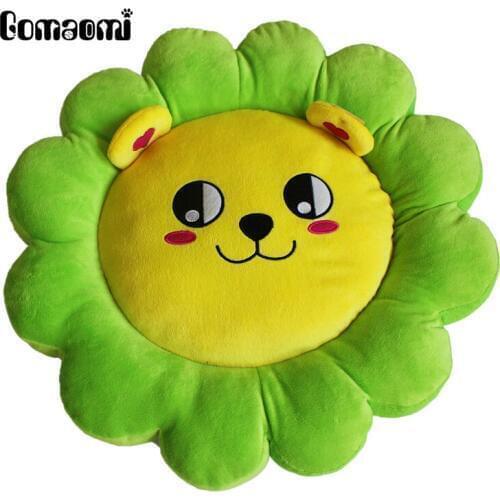 Gomaomi 50*50cm 6 Choices Pet Products Cartoon Animal Shape Pet Dog Beds Cat Accessory