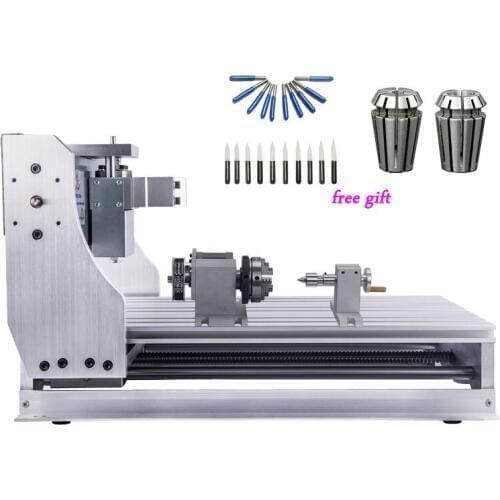DIY 3040Z 4axis Mini CNC Frame Engraver and Milling Machine for Wood Pcb engraving work