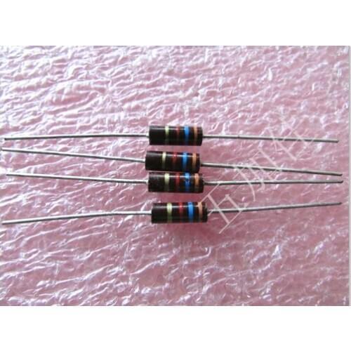 Original new 100% RCR20G362J 3.6K 1/2W carbon core non inductive resistance color ring resistance 10x3.5mm (Inductor)