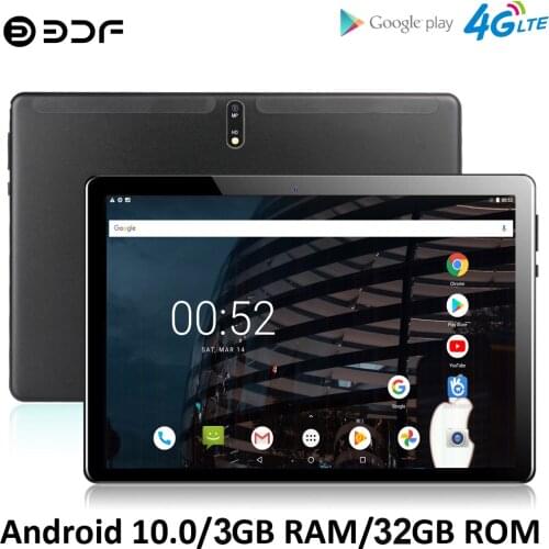 BDF 2021 New Tablet 10.1 Inch Notebook Android Laptop Quad Core Mini Netbook WiFi Bluetooth RJ45 Android 6.0 Tablet Tablets Pc