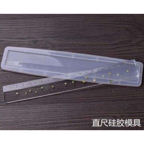 Transparent Silicone Mold Geometric Ruler Mould Silicone Mold Silicone Mold 1 pcs