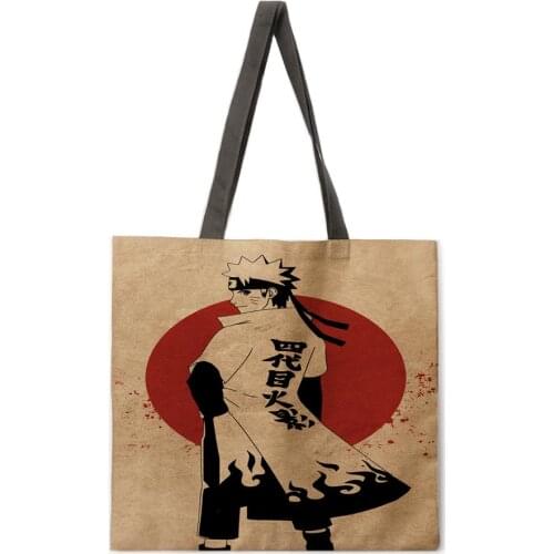 Folding shopping bag cartoon same paragraph printing bag ladies shoulder bag female leisure handbag outdoor beach bag female han