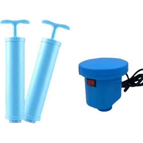 Vacuum Compressed Bags Hand Pump Color Random Manual Compression Bags Air Pump Home Organizing Supply Home Storage Pump 1pc