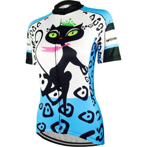 Weimostar Cycling Clothing Womens Short Sleeve Cycling Jersey Bike Wear Ropa Ciclismo Summer mtb Bike Jersey Bicycle Clothing