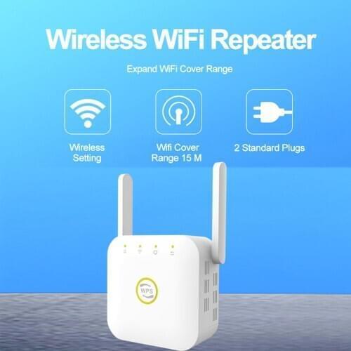 Wifi Repeater Repeater Wifi 300mbps Router Wifi Extender Long Range 2.4G Wi Fi Booster Wi-Fi Signal Amplifier