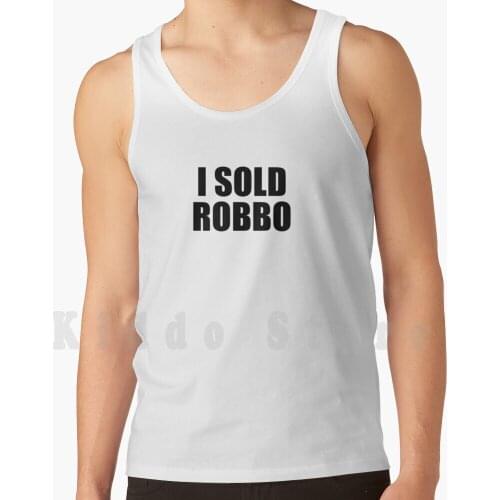 I Sold Robbo Black Fpl Design Tank Tops Vest 100% Cotton Fpl Fantasy Premier Football Soccer Epl Var