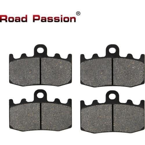 Road Passion Motorcycle Parts Front Brake Pads for BMW HP2 Megamoto 2007 2008 K1200RS K1200 RS 2001-2005 K 1200 S K1200S K 1200S