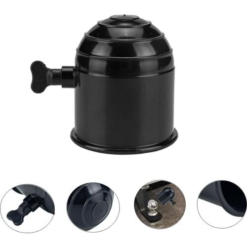 Hitch Ball Protection Cap with Screw Knob Universal 50mm Trailer Tow Ball Cover Automobile Exterior Decoration Parts Hot Product