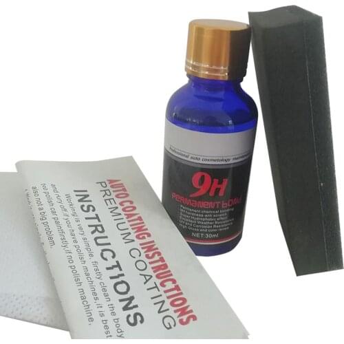 30ML 9H Hardness Car Liquid Ceramic Coat Car Polish Nano Superhydrophobic Glass Coating Car Paint Surface Crystal Plating