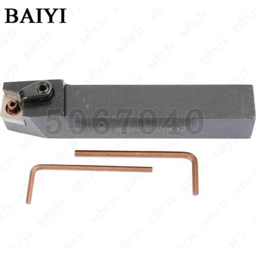 1PC MCBNR 2020K12 External 20mm Turning Tool Holder MCBNR2020K12 for CNMG Carbide Inserts MCBNR Lathe Cutting Tools