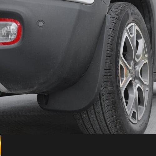 4PCS/SET Protective Replacement Mudguards For Jeep Compass Grand Cherokee Patriot Wrangler Commander ADB115