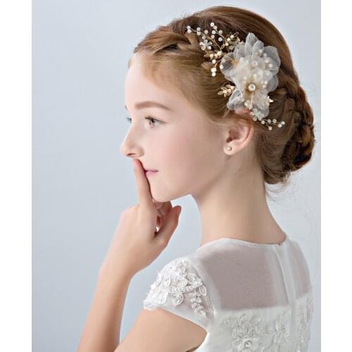Girls' Hair Accessories, Childrens Headdress, Wreath, Head Flower, Performance Accessories, Headdress Side Clip, New