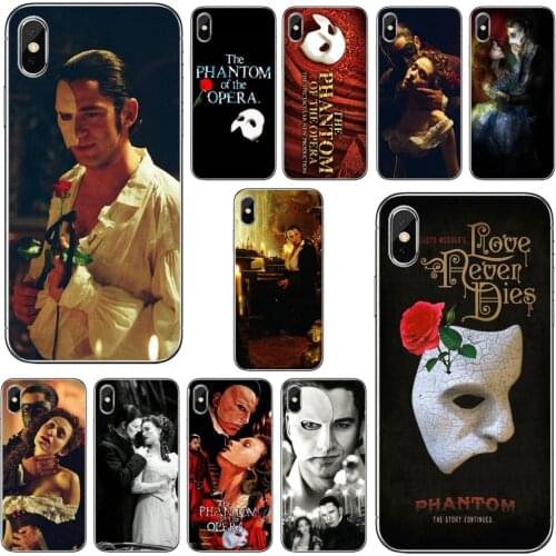 For Samsung Galaxy A12 A31 A41 A51 A71 A20e A21s M30 A10 A30 A40 A50 A60 A70 Phantom-of-the-Opera-Love-Mask-French Housing