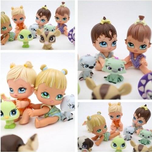 Export Bates doll mini trumpet doll pet cat dog bird BRATZ