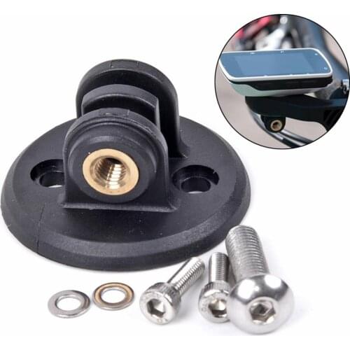 Bicycle Camera Adaptor Set For Garmin Bryton Mount For GOPRO Camera Bracket Holder Nylon Stopwatch Support Cycling Accessories