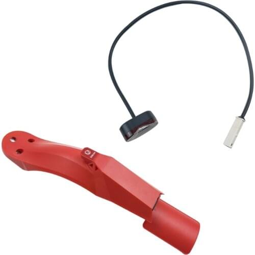 Multifunction Electric Scooter Mud Holder for M365 Pro 2 M365 Pro Tail Light Flip License Plate