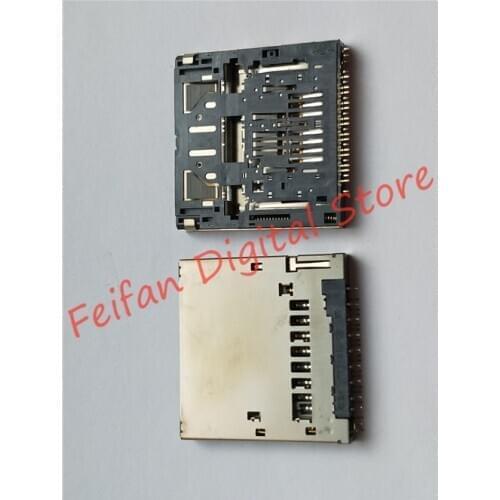 NEW Original SD Memory Card Slot Assembly For Sony RX100 A5000 A6000 SX20E NEX6 camera repair parts