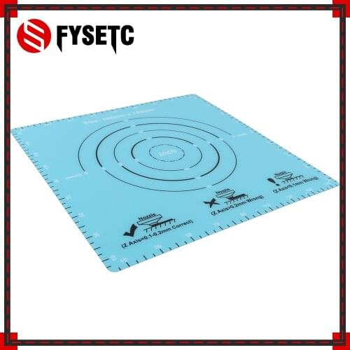 5pcs 180x180mm Frosted Hot Bed Sticker Build Sheet Heatedbed Surface Sticker Build Plate For SOOWAY SW-200 Mini S200 3D Printer