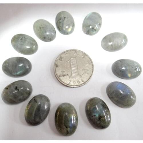 Natural stone oval labradorite Quartz Crystal tiger eye18mm*25mm pendant Beads For diy Jewelry Making earrings Accessories
