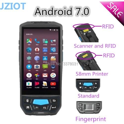 Handheld android NFC / 125khz rfid reader nfc data terminal pda