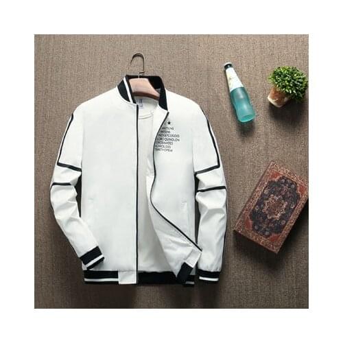 Slim Fit Baseball Jackets Men Clothing Autum Winter Mens Bomber Zipper Jacket Male Fashion Streetwear Pilot Coat Casual