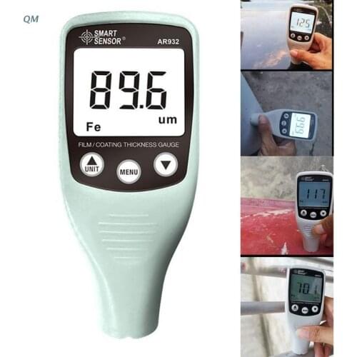 13MF AR932 Coating Thickness Gauge Iron-based Aluminum-based Dual-purpose Galvanized Measurement Auto Paint Surface Detector