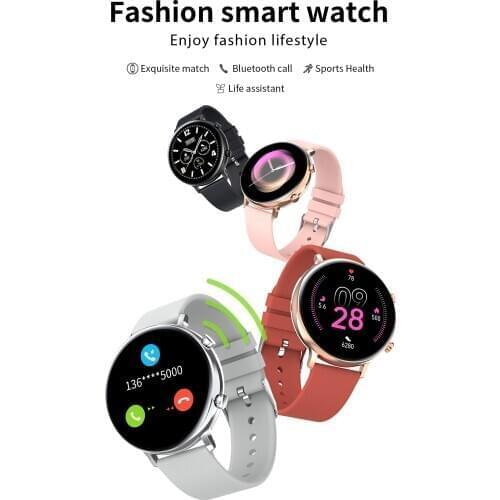 GW33 Smart Watch Bluetooth IOS 8.0 Heart Rate Blood Pressure Monitoring Health Reminder Smart band Free Shipping
