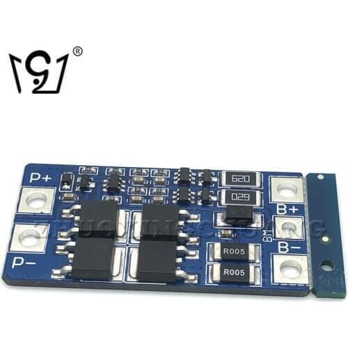 1PCS 2S 7.4V lithium battery protection plate with equalization function to prevent overcharge and overdischarge HX-2S-JH20