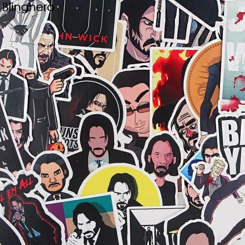 10Set BH1222 Blinghero 36Pcs/set Cartoon Movie Character Sticker Waterproof Skateboard Decal Motorcycles Laptop Luggage Sticker