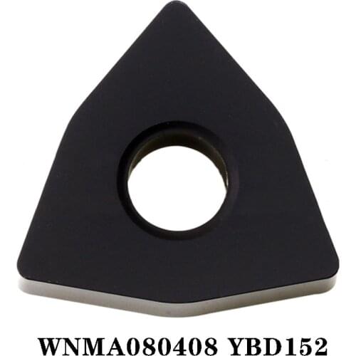 100% Original WNMA WNMA080408 YBD152 10pcs CNC Lathe Blade Carbide Insert Processing Of Cast Iron High Efficient And Durable