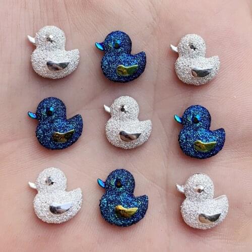 12*15mm Animal Shape Crystal AB Resin Rhinestones Non Sewing Beads Glue On Flat Stones Applique Scrapbook Strass 30pcs -Y95