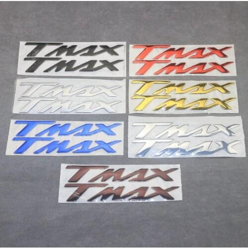 3D Sticker Vinyl Decal T-MAX Logo Badge TMAX Stickers For YAMAHA T-MAX530 TMAX530 T-MAX500 TMAX500