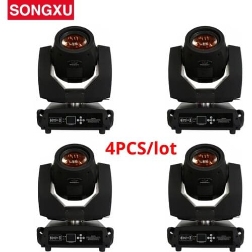 4pcs Wholesale Lyre 16 facet prism Touch Screen Beam 230 7R Moving Head Light for DJ Club Nightclub Party/SX-MH230