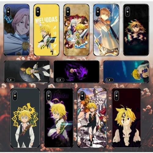 Anime seven deadly sins Phone Case for iPhone 11 12 pro MINI XS MAX 8 7 6 6S Plus X 5S SE 2020 XR