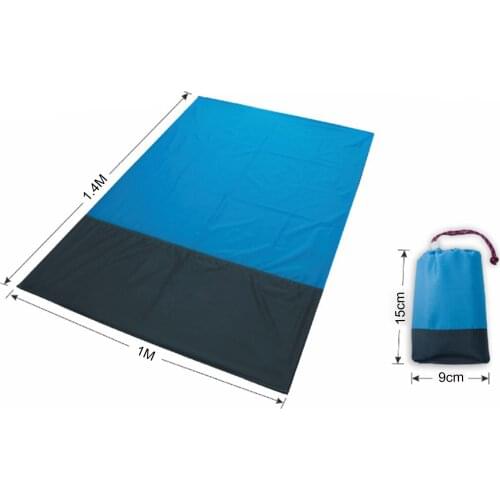 200x210cm Pocket Picnic Waterproof Beach Mat Sand Free Blanket Camping Outdoor Picknick Tent Folding Cover Bedding