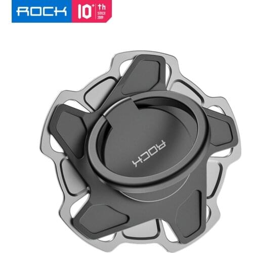 For iPhone 12 Pro Max Ring Spinner Holder ROCK High Speed Hand Finger Spinner Ring Holder 360 Degree Metal Holder for POCO F3
