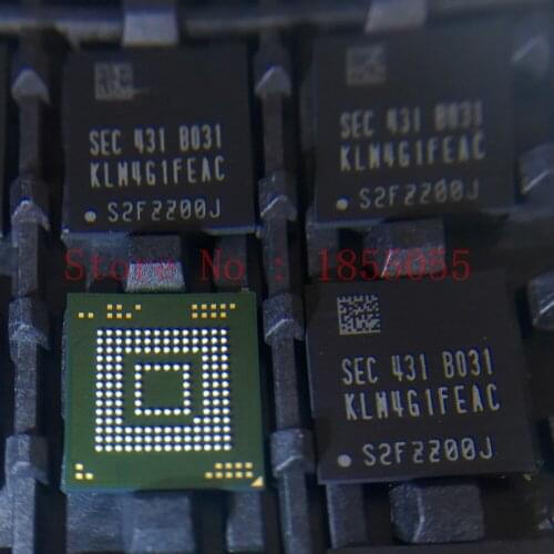 100% New Original KLM4G1FEAC-B031 BGA EMMC KLM4G1FEAC B031 (1-5pieces)