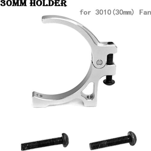 RC Motor Cooling Fan 40x40mm Aluminum holder for 1/10 1/8 RC Car 4068 4082 4092 4074 4274 4268 Brushless Motor